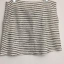 BCBGeneration NWT  Striped Tweed Zip Skirt B & W 10 Photo 6