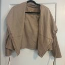 BLANK NYC Beige Suede Jacket Photo 0