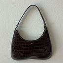 JW Pei  Ruby shoulder bag in Nutella croc Photo 3