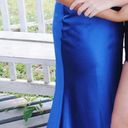 Formal Royal Blue Maxi Dress Size 0 Photo 0