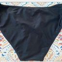 Woman’s Sz M Swimwear Black Bikini Bottoms Cute! Size M Photo 6