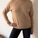 Wilfred  Aritzia Brown 100% Merino Wool Turtle Sweater Size M Photo 6