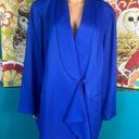 Vintage Blue Chad Stevens  Plus Size Blazer Photo 0