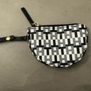 Tommy Hilfiger Coin Purse Wristlet zip Pouch Black White Photo 1