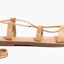 Madewell NWOT  The Boardwalk Lace-Up Sandal Leather Size 6 Tan Gladiator Summer Photo 1