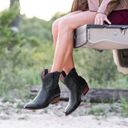 Tecovas “The Penny” Black Western Booties Photo 8