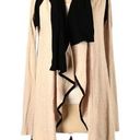 Cyrus  Tan& Black Cardigan Sweater size Large Photo 0