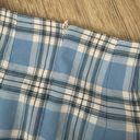 Brandy Melville Plaid Blue Skirt Photo 2