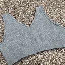 Pretty Little Thing Heather Grey V Neck Sports Bra Photo 3