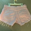 Ramy Brook  Christy low rise pink jean shorts size 25 runs big in waist Photo 2