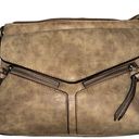 American Eagle  Brown Faux Leather Crossbody Purse Photo 2