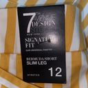 New York & Co. shorts Bermuda style signature fit slim leg stretch size 12 NWT Photo 7