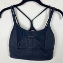 Lululemon  Light Support Pullover Nulu and Mesh Yoga Bra in Jewel Emboss Black Photo 1