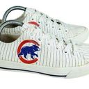 The Row  One MLB Chicago Cubs Pin Stripe Shoes White Unisex Mens 3.5 / Womens 5 Photo 0
