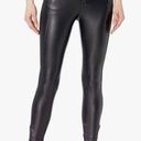 Guess  Women's Soto Pu Black Faux Leather Skinny Pants NWT Photo 0