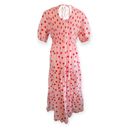 Petal and Pup New  Midi Dress Gasal Tiered Smocked Polka Dots Bump Friendly Photo 4