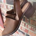 Madewell  Shoes 10 Jess Slingback Brown Leather Womens Heel Mules Photo 10