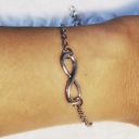 infinity New silver  bracelet adjustable Photo 3