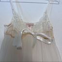 Victoria's Secret Victoria’s Secret Lined Mesh Bridal Babydoll  Tie front Photo 1