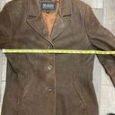 wilson's leather  Pelle Studio Dark Brown Button Up Jacket Large Photo 12