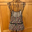 LA Hearts  floral pink yellow babydoll Top size M Photo 1