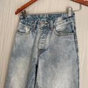 J. Galt  Brandy Melville Raw Hem Straight Jeans in Light Wash Photo 4