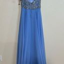 Tony Bowls  TB117318 periwinkle blue beaded princess dress NEW 2 Photo 4