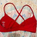 Girlfriend Collective Red Bralette Photo 2