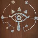 Nintendo 2017 The Legend of Zelda Breath of the Wilds Sheikah Symbol V Neck T Shirt Photo 1