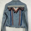 Boom Boom Jeans  Denim Jacket 5-Button Front 2 Pockets Size S Photo 4