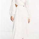 ASOS Cut-out Broderie Maxi Dress Photo 0