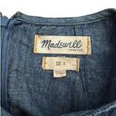 Madewell  Womens Jean Denim Dress Short Sleeve Blue Size 2 Photo 6