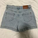 Princess Polly Gazelle Denim Skort- Light Wash Photo 1