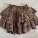 Aerie Rock N Ruffle Skirt Photo 0