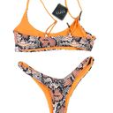 Zaful Snake print Bikini Set Size M -NWT Photo 1