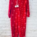 One Piece Sleep Zenista Pajamas  Overall Sleep Hooded Christmas Color Red Size L Photo 1