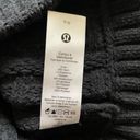 Lululemon NWT  Women’s Cable Knit Pom Beanie Black Photo 4