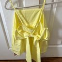 SheIn yellow blouse tank Photo 1