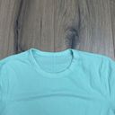 Lululemon  Classic-Fit Cotton-Blend T-Shirt Wild Mint Size 2 Short Sleeve Tee Photo 1