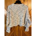 The Moon  & Madison Chenille Cardigan Cropped Open Front Size Medium (3361) Photo 4