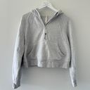 Lululemon Gray Scuba Quarterzip Hoodie Photo 3