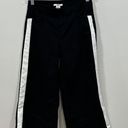 Bar III Womens Black Racer Stripe Pants  Size 0 Photo 2