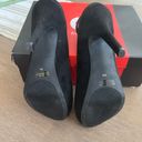 Guess Size 8 Black Super High Heel Peep Toe Shoes  Photo 4