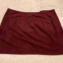 Forever 21 ☘️ Suede Mini Skirt with Zippers  Size 0X Plus Size Photo 4