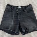 Abercrombie & Fitch Abercrombie black denim shorts Photo 2