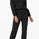 Lululemon  Size 10  Womens Dynamic Days Black Jumpsuit EUC long sleeve breath Photo 0