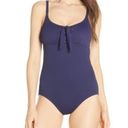 Tommy Bahama New.  navy lace front swimsuit. Photo 2