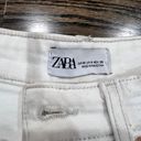 ZARA Jeans White Size 4 Photo 1