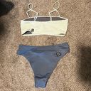 Jolyn X Eryn Krouse Zoe & Chika bandeau high waisted bikini 🩵💙 Blue Size M Photo 2