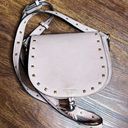 Victoria's Secret Victoria’s Secret Light Pink Mauve Crossbody Purse gold studs Photo 8